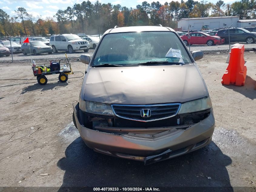 2004 Honda Odyssey Ex-L Res VIN: 5FNRL18074B073706 Lot: 43877464