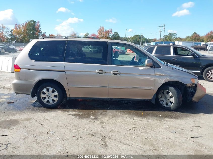 2004 Honda Odyssey Ex-L Res VIN: 5FNRL18074B073706 Lot: 43877464