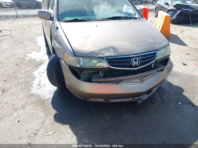 2004 Honda Odyssey Ex-L Res VIN: 5FNRL18074B073706 Lot: 43877464