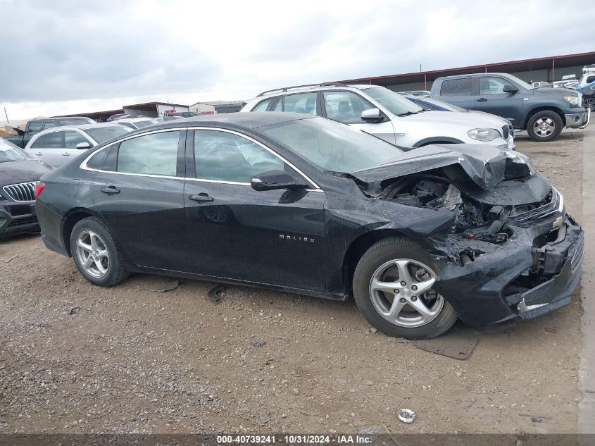 2017 Chevrolet Malibu 1Fl VIN: 1G1ZC5ST9HF258893 Lot: 40739241