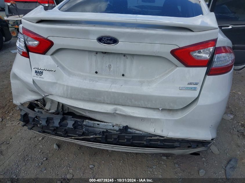 2016 FORD FUSION SE - 3FA6P0HDXGR139310