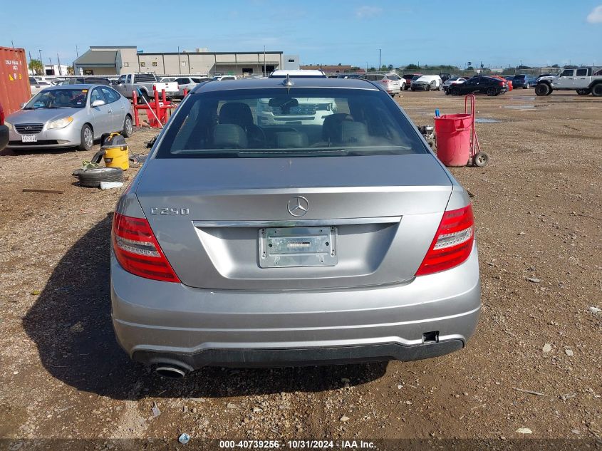 2014 Mercedes-Benz C-Class C 250 Sport/Luxury VIN: WDDGF4HB9EA937947 Lot: 40739256