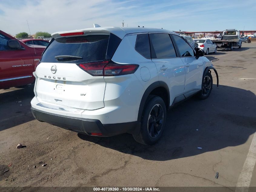 VIN 5N1BT3BA8RC725263 2024 Nissan Rogue, Sv Fwd no.4