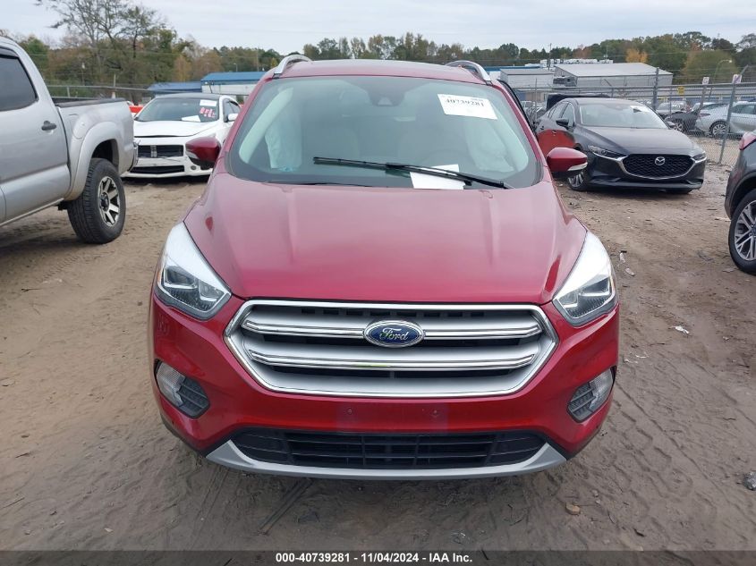 2017 Ford Escape Titanium VIN: 1FMCU0JD7HUC25096 Lot: 40739281