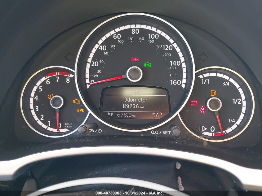 2015 VOLKSWAGEN BEETLE 1.8T - 3VWJ07AT9FM631564