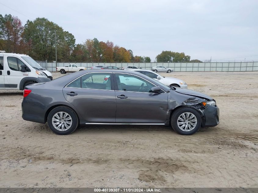 2013 Toyota Camry Le VIN: 4T1BF1FKXDU263077 Lot: 40739307