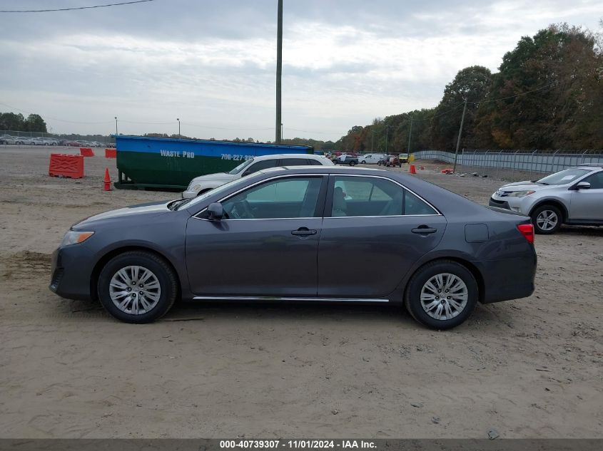 2013 Toyota Camry Le VIN: 4T1BF1FKXDU263077 Lot: 40739307