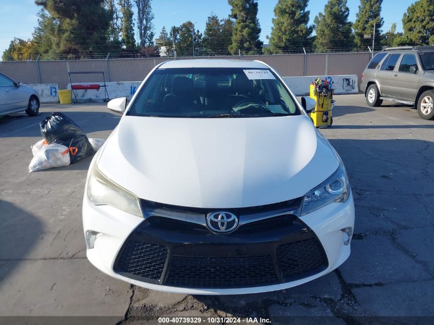 2015 Toyota Camry Se VIN: 4T1BF1FK6FU034110 Lot: 40739329