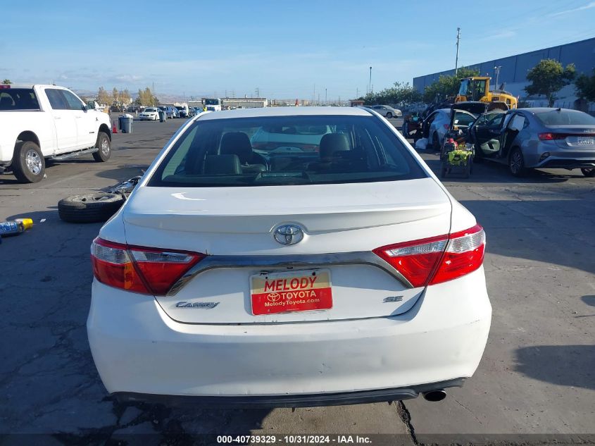 2015 Toyota Camry Se VIN: 4T1BF1FK6FU034110 Lot: 40739329