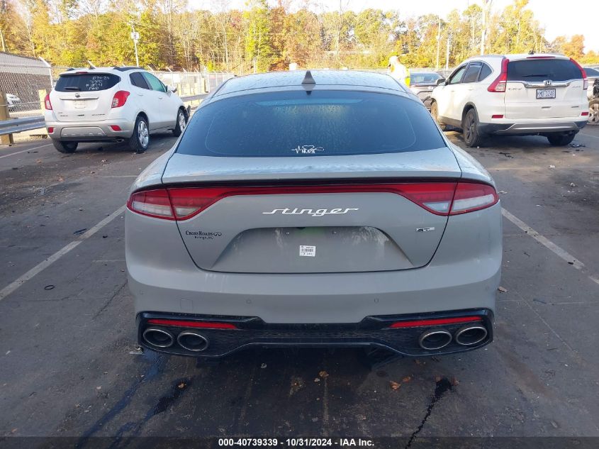 2023 Kia Stinger Gt-Line VIN: KNAE35LD6P6125257 Lot: 40739339