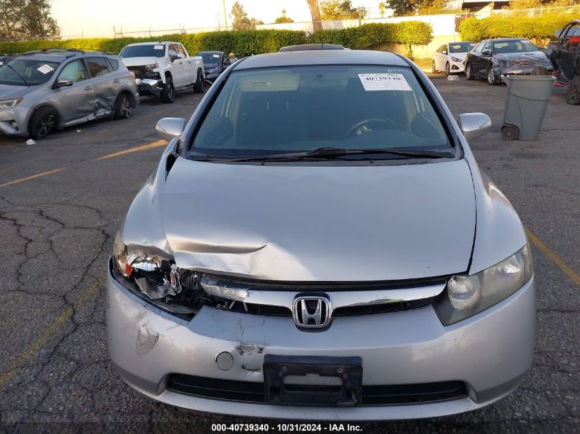 2008 Honda Civic Hybrid VIN: JHMFA36268S016204 Lot: 40739340