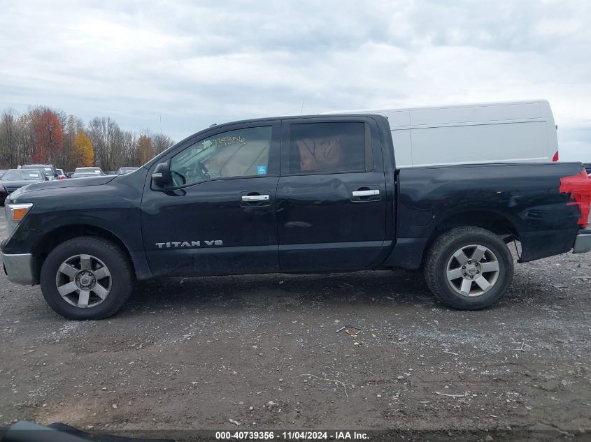 2018 Nissan Titan Sv VIN: 1N6AA1EJ0JN501822 Lot: 40739356