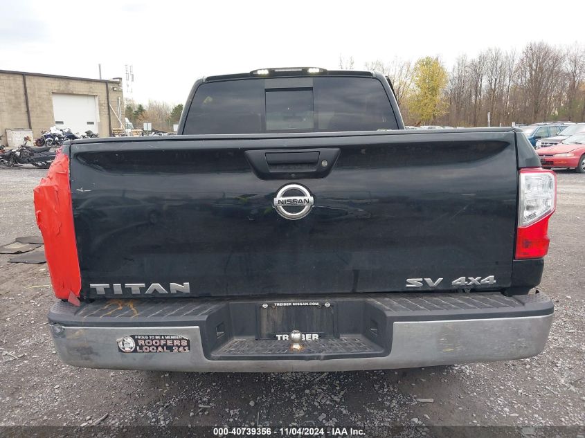 2018 Nissan Titan Sv VIN: 1N6AA1EJ0JN501822 Lot: 40739356