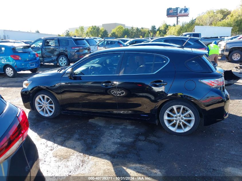 2013 Lexus Ct 200H VIN: JTHKD5BH5D2146853 Lot: 40739371