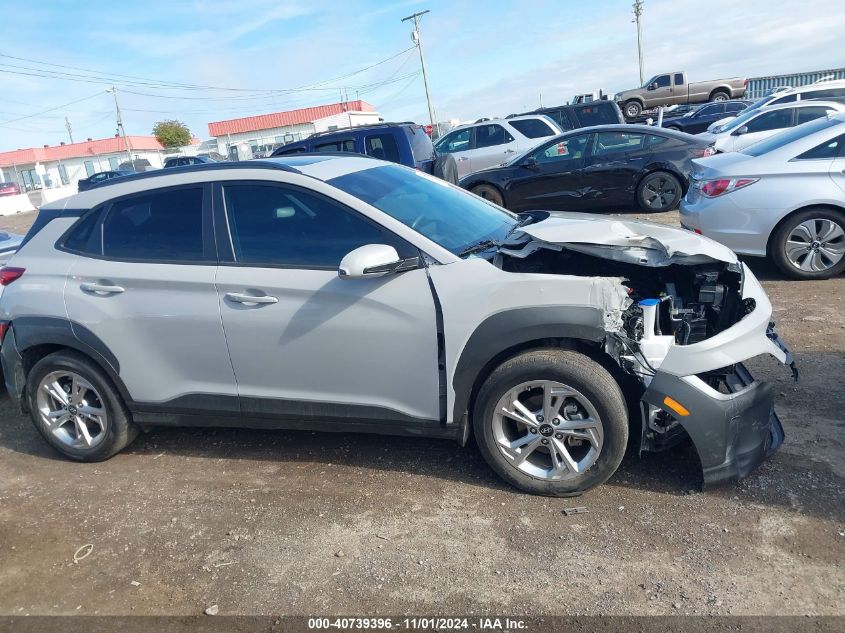 2022 Hyundai Kona Sel VIN: KM8K32AB0NU895142 Lot: 40739396