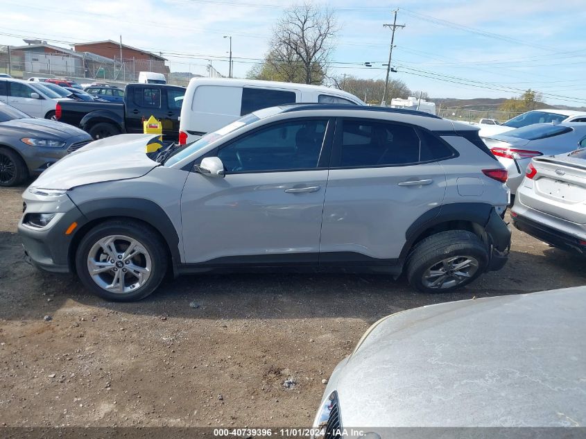 VIN KM8K32AB0NU895142 2022 HYUNDAI KONA SEL