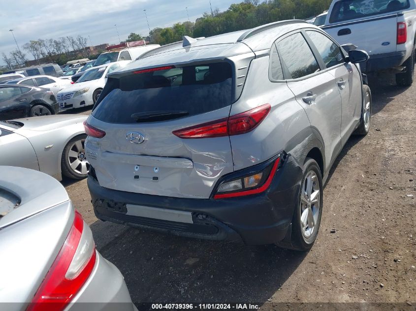 2022 Hyundai Kona Sel VIN: KM8K32AB0NU895142 Lot: 40739396