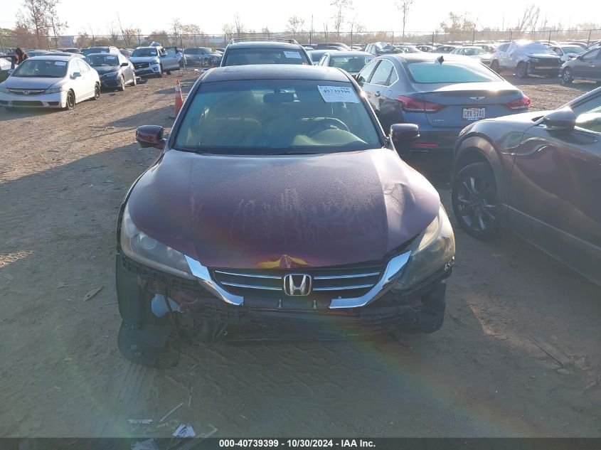 2013 Honda Accord Ex VIN: 1HGCR2F70DA075625 Lot: 40739399