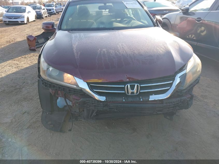 2013 Honda Accord Ex VIN: 1HGCR2F70DA075625 Lot: 40739399