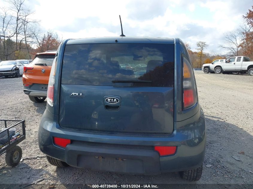 2011 Kia Soul + VIN: KNDJT2A28B7287329 Lot: 40739400