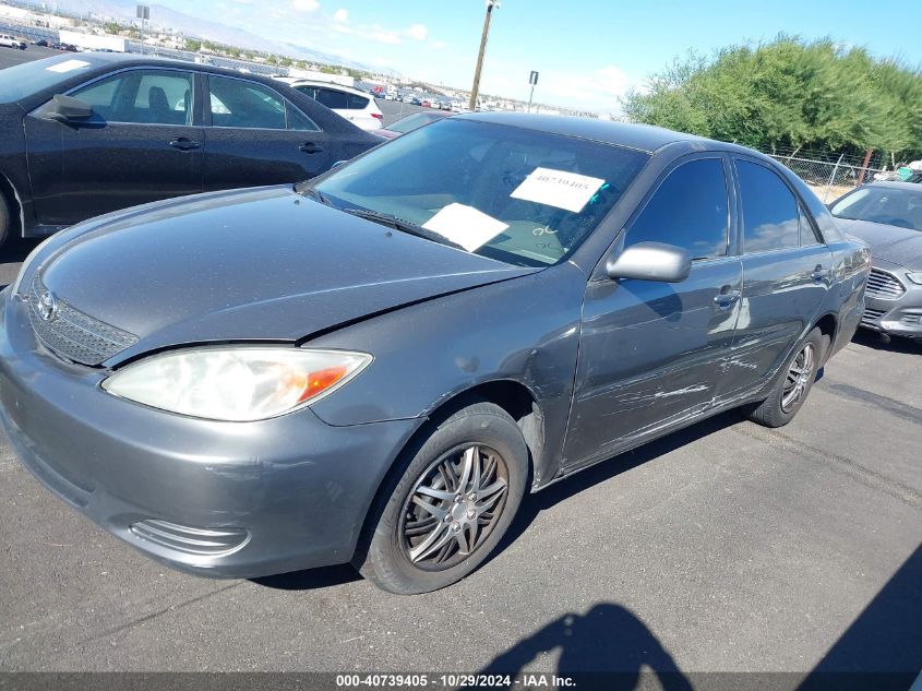 2003 Toyota Camry Le VIN: 4T1BE32K13U702685 Lot: 40739405