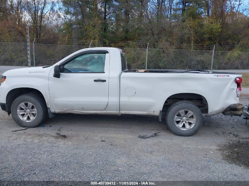 2022 Chevrolet Silverado 1500 4Wd Long Bed Wt VIN: 3GCNDAED0NG522805 Lot: 40739412