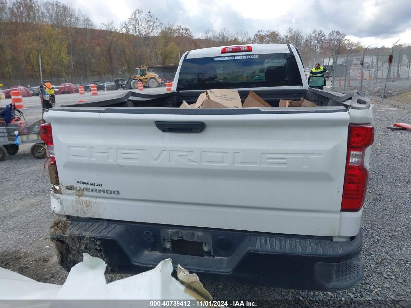 2022 Chevrolet Silverado 1500 4Wd Long Bed Wt VIN: 3GCNDAED0NG522805 Lot: 40739412