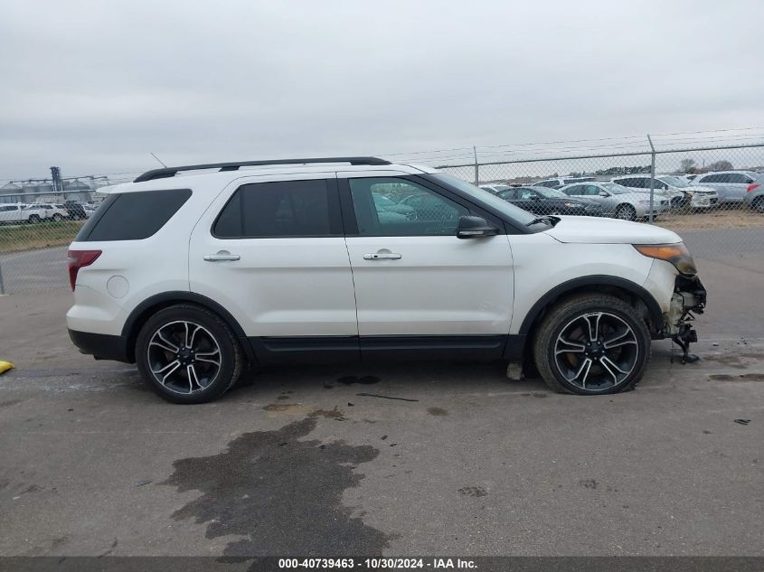 2013 Ford Explorer Sport VIN: 1FM5K8GT5DGC76939 Lot: 40739463