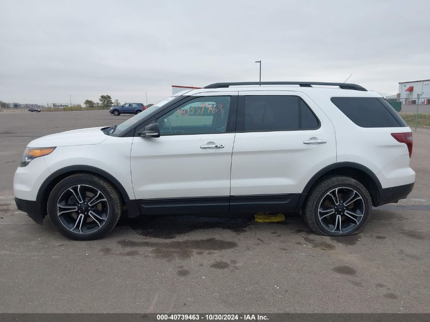 2013 Ford Explorer Sport VIN: 1FM5K8GT5DGC76939 Lot: 40739463