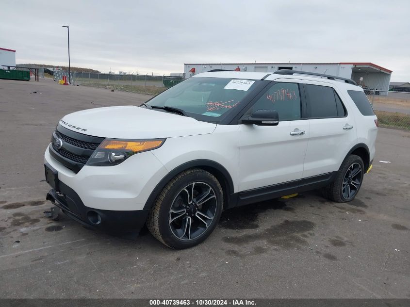 VIN 1FM5K8GT5DGC76939 2013 FORD EXPLORER no.2