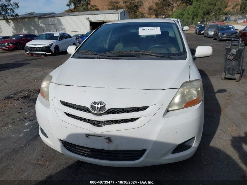 2008 Toyota Yaris VIN: JTDBT923181252938 Lot: 40739477