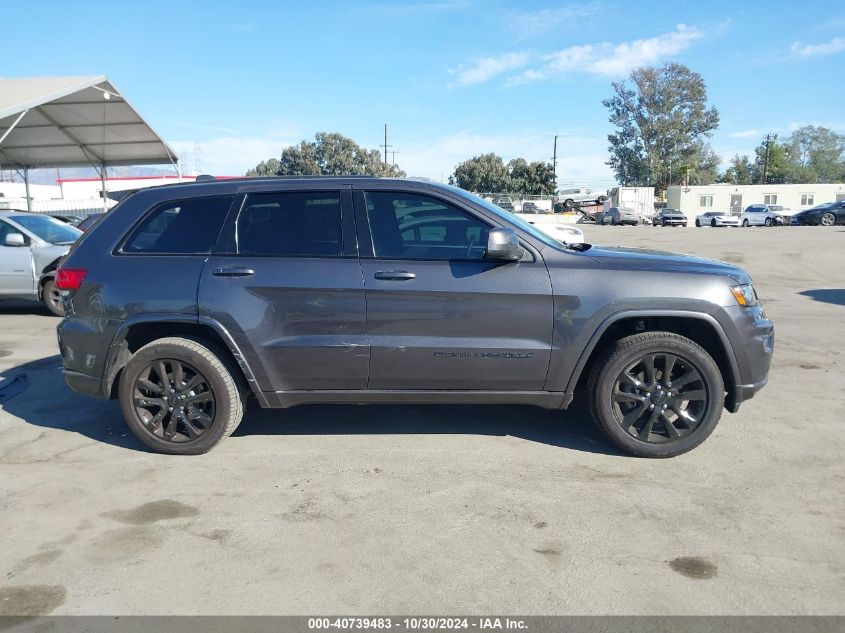 2017 Jeep Grand Cherokee Altitude 4X4 VIN: 1C4RJFAG1HC744980 Lot: 40739483