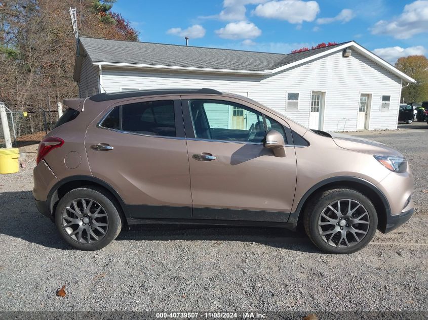 2019 Buick Encore Awd Sport Touring VIN: KL4CJ2SM9KB715432 Lot: 40739507