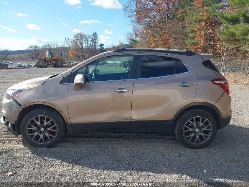 2019 Buick Encore Awd Sport Touring VIN: KL4CJ2SM9KB715432 Lot: 40739507