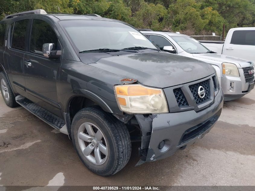 2011 Nissan Armada Sv VIN: 5N1BA0ND2BN607813 Lot: 40739529