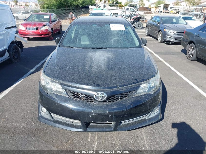 2014 Toyota Camry Se VIN: 4T1BF1FK5EU470011 Lot: 40739547