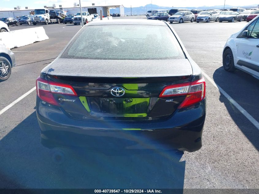 2014 Toyota Camry Se VIN: 4T1BF1FK5EU470011 Lot: 40739547