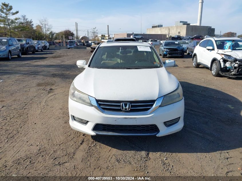 2013 Honda Accord Ex-L V-6 VIN: 1HGCR3F8XDA001448 Lot: 40739553