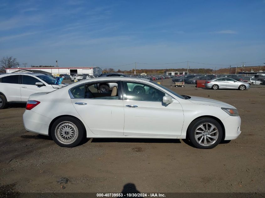 2013 Honda Accord Ex-L V-6 VIN: 1HGCR3F8XDA001448 Lot: 40739553