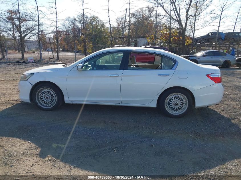 2013 Honda Accord Ex-L V-6 VIN: 1HGCR3F8XDA001448 Lot: 40739553