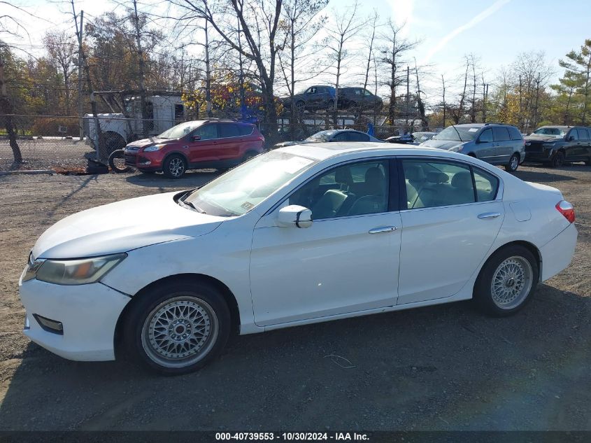 2013 Honda Accord Ex-L V-6 VIN: 1HGCR3F8XDA001448 Lot: 40739553