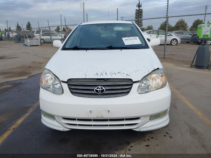 2004 Toyota Corolla S VIN: 1NXBR32E54Z248554 Lot: 40739590