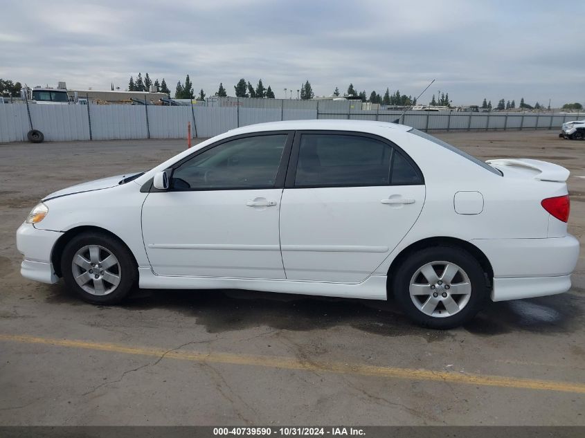 2004 Toyota Corolla S VIN: 1NXBR32E54Z248554 Lot: 40739590