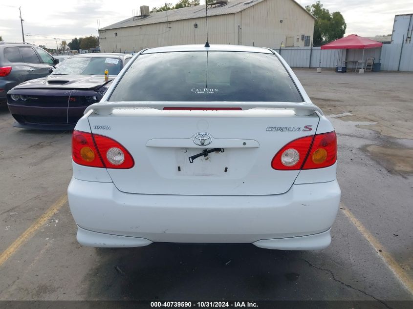 2004 Toyota Corolla S VIN: 1NXBR32E54Z248554 Lot: 40739590