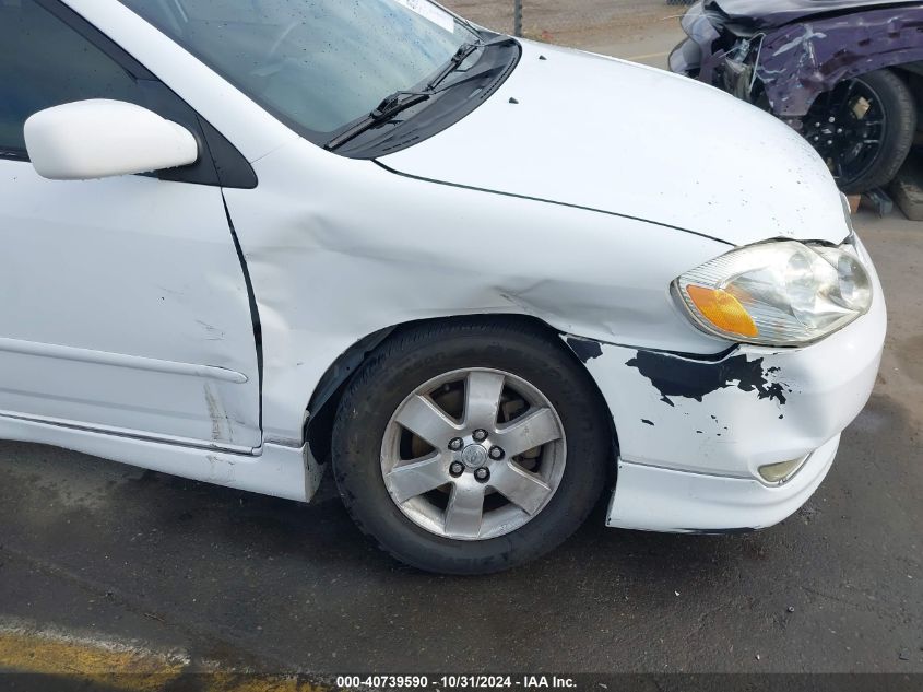 2004 Toyota Corolla S VIN: 1NXBR32E54Z248554 Lot: 40739590