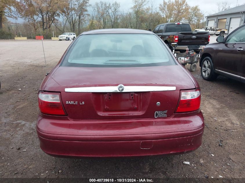 2004 Mercury Sable Ls Premium VIN: 1MEHM55S24G610220 Lot: 40739618