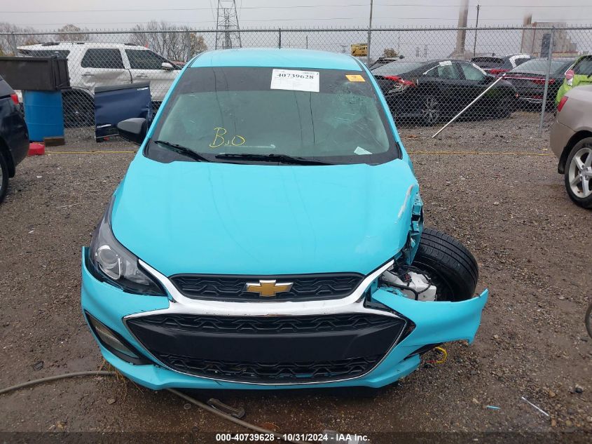 2021 Chevrolet Spark Fwd Ls Automatic VIN: KL8CB6SA1MC731355 Lot: 40739628