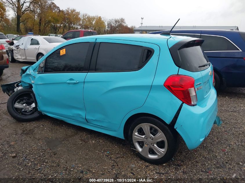 2021 Chevrolet Spark Fwd Ls Automatic VIN: KL8CB6SA1MC731355 Lot: 40739628