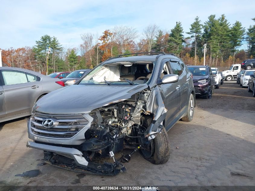 2017 Hyundai Santa Fe Sport 2.4L VIN: 5NMZU3LBXHH01904 Lot: 40739634