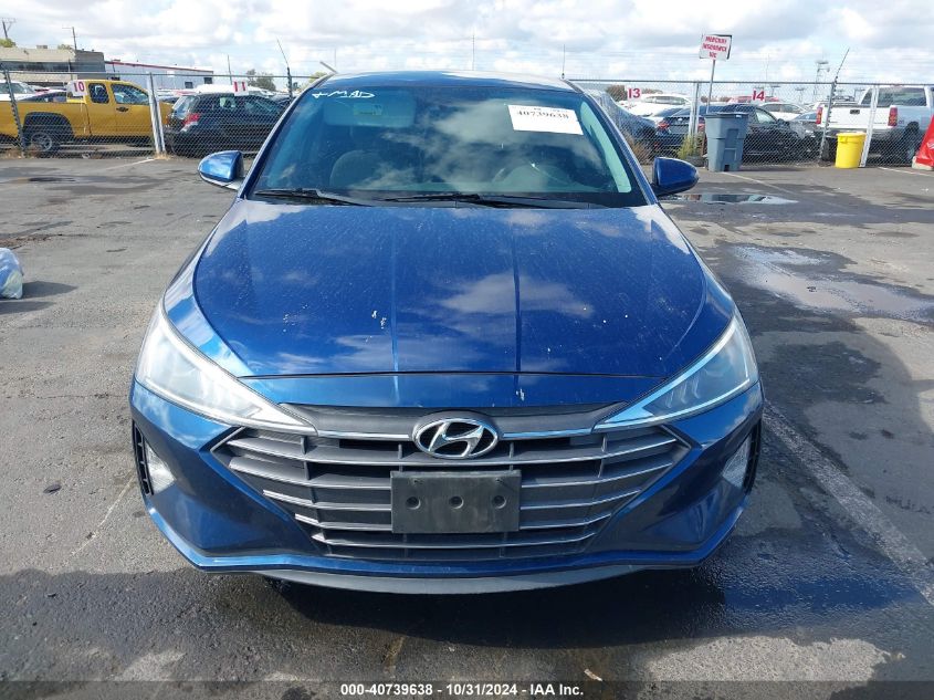 2019 Hyundai Elantra Sel VIN: 5NPD84LF6KH436200 Lot: 40739638